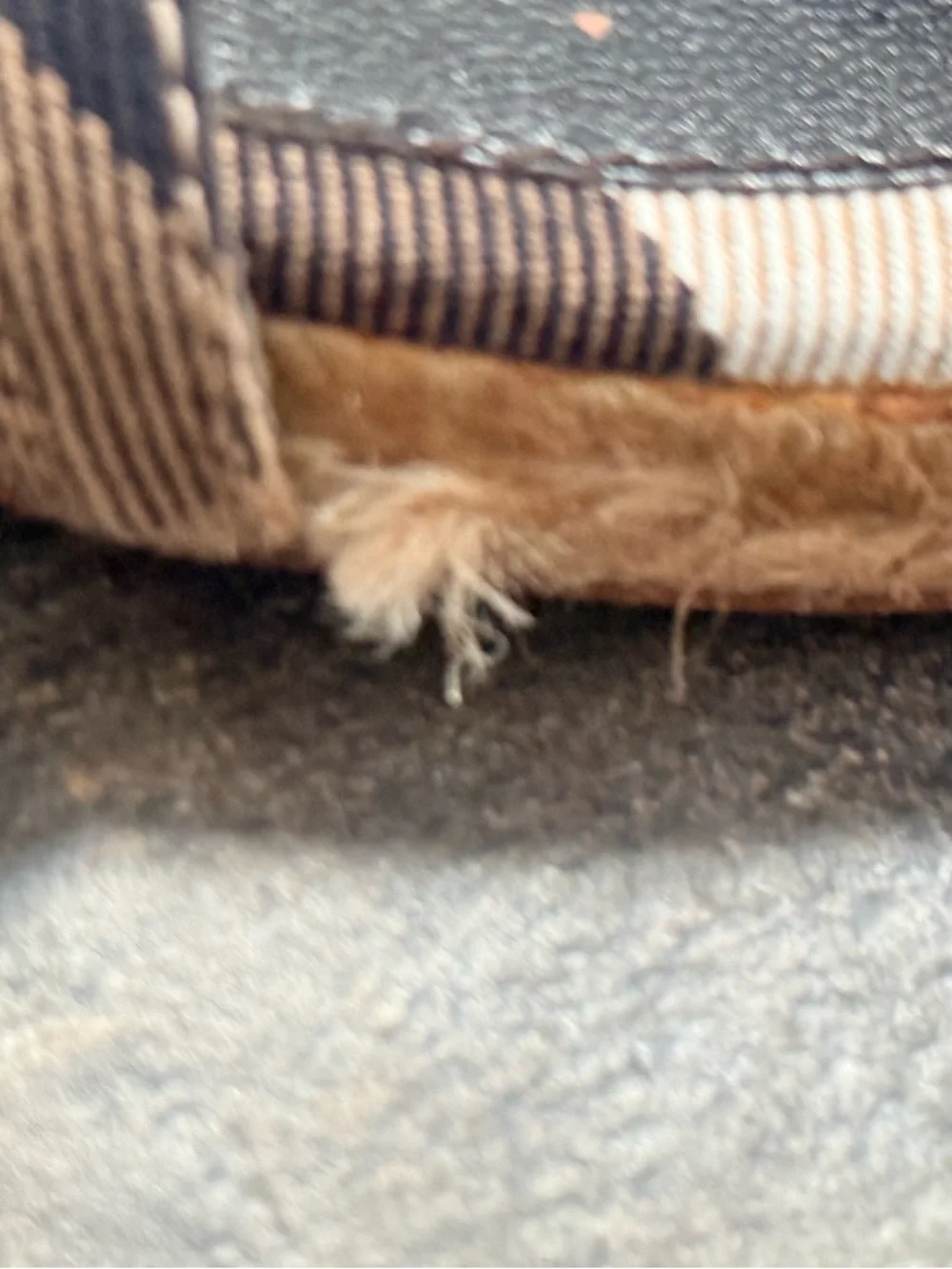 Stunning Burberry Black & White Plaid Crisscross Flat Espadrille Sandals 38 eu - Picture 4 of 11